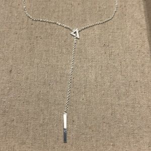 Stella & Dot Triangle Lariat necklace